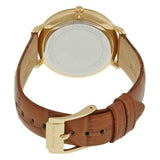  Shop Authentic Michael Kors Jaryn Quartz Gold Dial Brown Leather Strap Watch For Women - MK2496 - Luxxuri