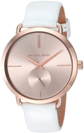  Shop Authentic Michael Kors Portia Rose Gold Dial White Leather Strap Watch For Women - MK2660 - Luxxuri