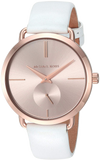  Shop Authentic Michael Kors Portia Rose Gold Dial White Leather Strap Watch For Women - MK2660 - Luxxuri