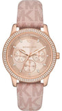  Shop Authentic Michael Kors Tibby Multifunction Rose Gold Dial Pink Leather Strap Watch For Women - MK2955 - Luxxuri
