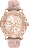  Shop Authentic Michael Kors Tibby Multifunction Rose Gold Dial Pink Leather Strap Watch For Women - MK2955 - Luxxuri