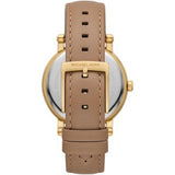  Shop Authentic Michael Kors Corey Analog Gold Dial Brown Leather Strap Watch for Women - MK2986 - Luxxuri