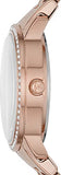  Shop Authentic Michael Kors Argyle Quartz Rose Gold Dial Rose Gold Steel Strap Watch For Women - MK3156 - Luxxuri