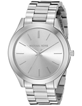 Michael Kors Slim Runway Silver Dial Silver Stainless Steel Strap Watch for Women - MK3178