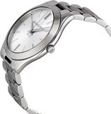  Shop Authentic Michael Kors Slim Runway Silver Dial Silver Stainless Steel Strap Watch for Women - MK3178 - Luxxuri