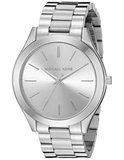  Shop Authentic Michael Kors Slim Runway Silver Dial Silver Stainless Steel Strap Watch for Women - MK3178 - Luxxuri