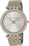  Shop Authentic Michael Kors Darci Silver Dial Two Tone Stainless Steel Strap Watch for Women - MK3215 - Luxxuri