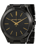  Shop Authentic Michael Kors Slim Runway Black Dial Black Stainless Steel Strap Watch for Women - MK3221 - Luxxuri