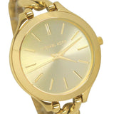  Shop Authentic Michael Kors Runway Gold Dial Gold Steel Strap Watch for Women - MK3222 - Luxxuri