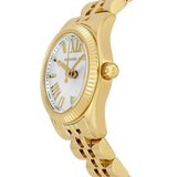  Shop Authentic Michael Kors Lexington Quartz Silver Dial Gold Steel Strap Watch For Women - MK3229 - Luxxuri