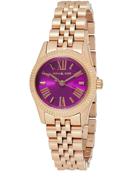  Shop Authentic Michael Kors Lexington Quartz Pink Dial Rose Gold Steel Strap Watch For Women - MK3273 - Luxxuri