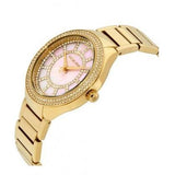  Shop Authentic Michael Kors Kerry Mother of Pearl Dial Gold Steel Strap Watch for Women - MK3396 - Luxxuri