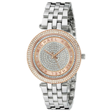  Shop Authentic Michael Kors Darci Rose Gold Dial Silver Steel Strap Watch for Women - MK3446 - Luxxuri