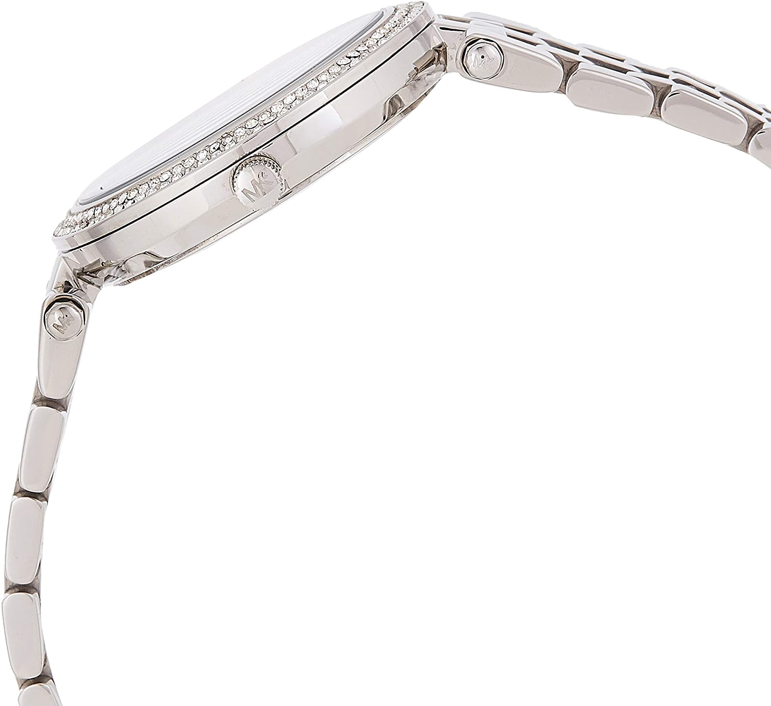 Michael Kors Darci Silver Dial Silver Steel Strap Watch for Women - MK3476