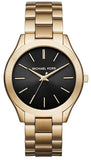  Shop Authentic Michael Kors Runway Black Dial Gold Steel Strap Watch for Women - MK3478 - Luxxuri