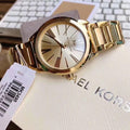  Shop Authentic Michael Kors Hartman Quartz Gold Dial Gold Steel Strap Watch For Women - MK3490 - Luxxuri
