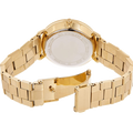 Michael Kors Jaryn Analog Quartz Gold Dial Gold Steel Strap Watch For Women - MK3500