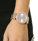 Shop Authentic Michael Kors Darci Rose Gold Dial Rose Gold Steel Strap Watch for Women - MK3507 - Luxxuri