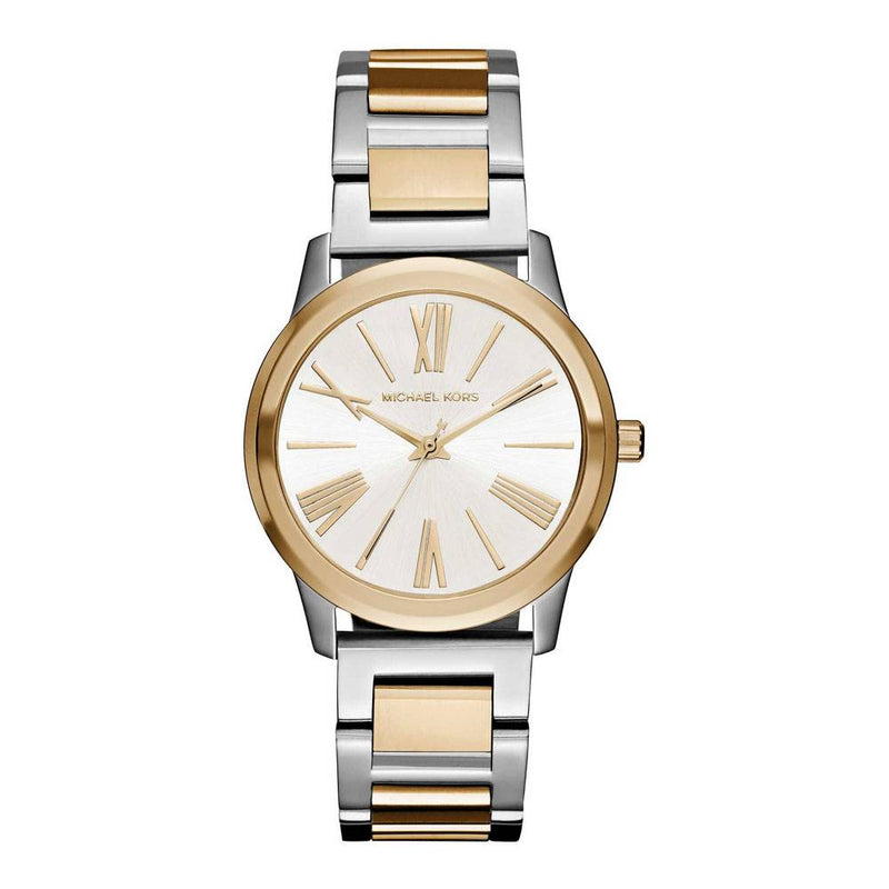  Shop Authentic Michael Kors Hartman Quartz White Dial Two Tone Steel Strap Watch For Women - MK3521 - Luxxuri