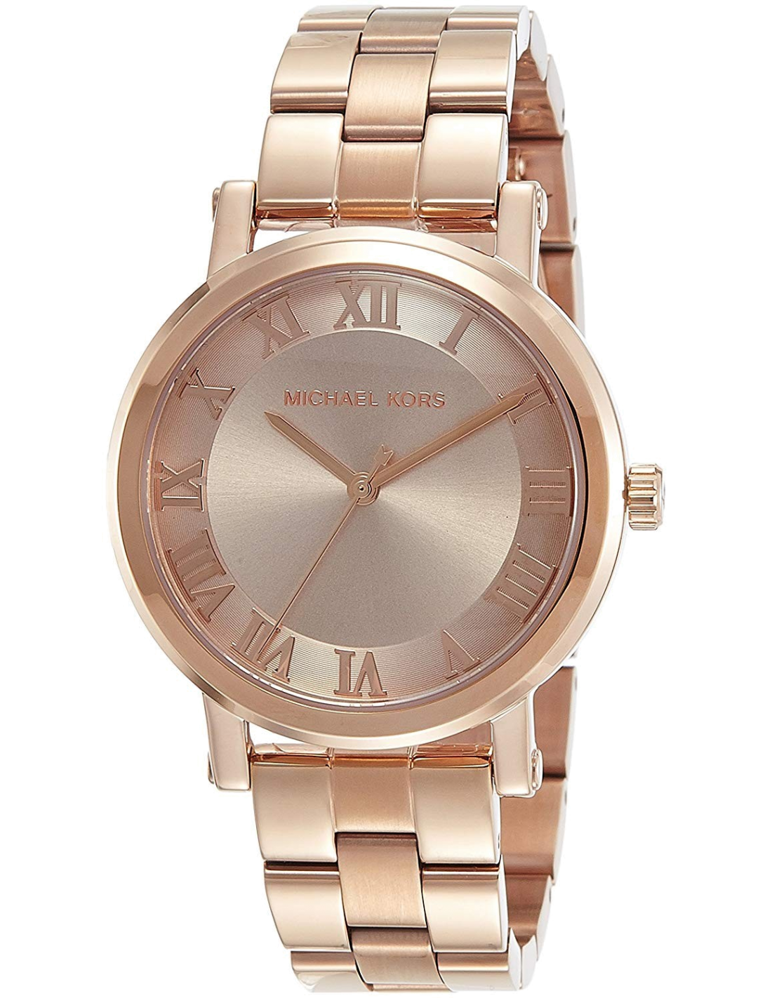  Shop Authentic Michael Kors Norie Rose Gold Dial Rose Gold Steel Strap Watch for Women - MK3561 - Luxxuri
