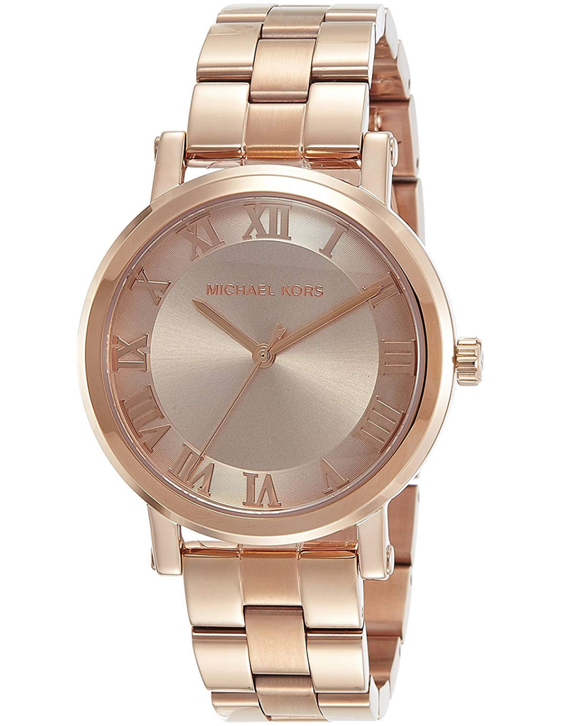  Shop Authentic Michael Kors Norie Rose Gold Dial Rose Gold Steel Strap Watch for Women - MK3561 - Luxxuri