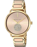  Shop Authentic Michael Kors Portia Rose Gold Dial Two Tone Steel Strap Watch for Women - MK3706 - Luxxuri