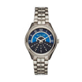  Shop Authentic Michael Kors Lauryn Blue Dial Silver Steel Strap Watch for Women - MK3720 - Luxxuri