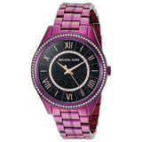  Shop Authentic Michael Kors Lauryn Black Dial Purple Steel Strap Watch for Women - MK3724 - Luxxuri