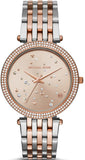  Shop Authentic Michael Kors Darci Rose Gold Dial Two Tone Steel Strap Watch for Women - MK3726 - Luxxuri