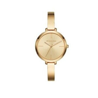  Shop Authentic Michael Kors Jaryn Quartz Gold Dial Gold Steel Strap Watch For Women - MK3734 - Luxxuri
