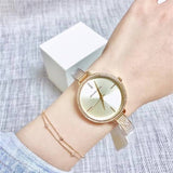  Shop Authentic Michael Kors Jaryn Quartz Gold Dial Gold Steel Strap Watch For Women - MK3784 - Luxxuri