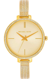  Shop Authentic Michael Kors Jaryn Quartz Gold Dial Gold Steel Strap Watch For Women - MK3784 - Luxxuri