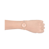  Shop Authentic Michael Kors Jaryn Quartz Rose Gold Dial Rose Gold Steel Strap Watch For Women - MK3785 - Luxxuri