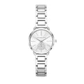  Shop Authentic Michael Kors Portia Quartz Silver Dial Silver Steel Strap Watch For Women - MK3837 - Luxxuri