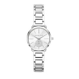  Shop Authentic Michael Kors Portia Quartz Silver Dial Silver Steel Strap Watch For Women - MK3837 - Luxxuri