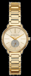  Shop Authentic Michael Kors Portia Quartz Gold Dial Gold Steel Strap Watch For Women - MK3838 - Luxxuri