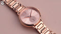 Shop Authentic Michael Kors Portia Analog Quartz Rose Gold Dial Rose Gold Steel Strap Watch For Women - MK3839 - Luxxuri