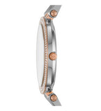  Shop Authentic Michael Kors Sophie Chronograph Silver Dial Two Tone Steel Strap Watch For Women - MK3880 - Luxxuri