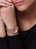  Shop Authentic Michael Kors Sofie Quartz Rose Gold Dial Rose Gold Steel Strap Watch For Women - MK3882 - Luxxuri