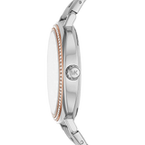  Shop Authentic Michael Kors Nia Quartz Silver Dial Silver Steel Strap Watch For Women - MK3988 - Luxxuri