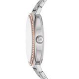  Shop Authentic Michael Kors Nia Quartz Silver Dial Silver Steel Strap Watch For Women - MK3988 - Luxxuri
