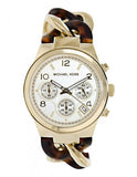  Shop Authentic Michael Kors Runway Gold Dial Two Tone Steel Strap Watch for Women - MK4222 - Luxxuri
