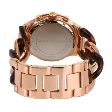  Shop Authentic Michael Kors Runway Rose Gold Dial Two Tone Steel Strap Watch for Women - MK4269 - Luxxuri