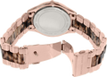 Michael Kors Runway Rose Gold Dial Two Tone Steel Strap Watch for Women - MK4301