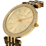  Shop Authentic Michael Kors Darci Gold Dial Brown Two Tone Steel Strap Watch for Women - MK4326 - Luxxuri