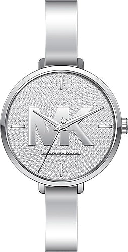 Shop Authentic Michael Kors Charley Quartz Crystals Silver Dial Silver Steel Strap Watch For Women - MK4432 - Luxxuri