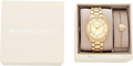  Shop Authentic Michael Kors Lauryn Quartz Mother of Pearl Gold Dial Gold Steel Strap Watch For Women - MK4490 - Luxxuri