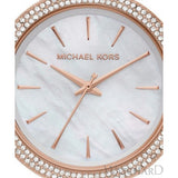  Shop Authentic Michael Kors Darci Quartz Mother of Pearl White Dial Rose Gold Mesh Bracelet Watch For Women - MK4519 - Luxxuri