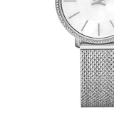  Shop Authentic Michael Kors Pyper Quartz Mother of Pearl White Dial Silver Mesh Strap Watch For Women - MK4618 - Luxxuri