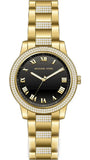  Shop Authentic Michael Kors Tibby Multifunction Analog Black Dial Gold Steel Strap Watch for Women - MK4684 - Luxxuri